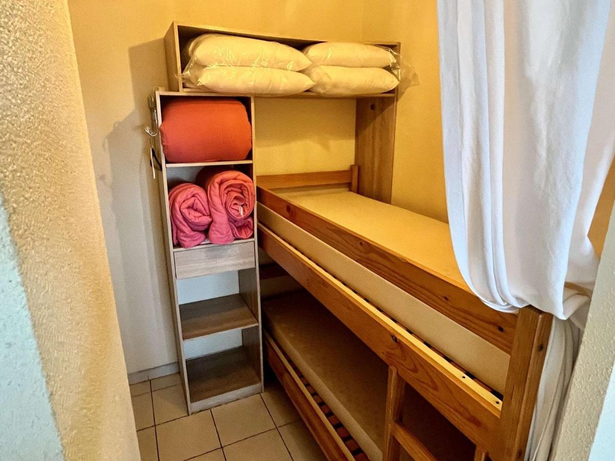 Studio Cabine Avec Terrasse 4 Pers, Acces Direct Plage, Tv, Animaux Admis - Argeles-Sur-Mer - Fr-1-225-798 ภายนอก รูปภาพ